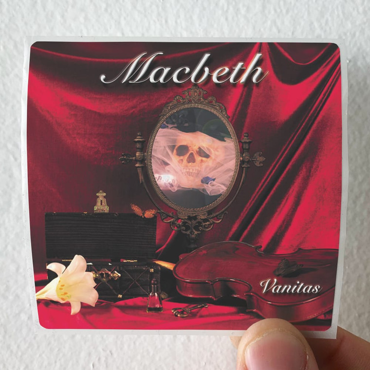 Macbeth Vanitas Album Cover Sticker