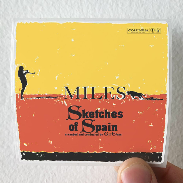 Miles Davis Sketches Of Spain 3 Album Cover Sticker