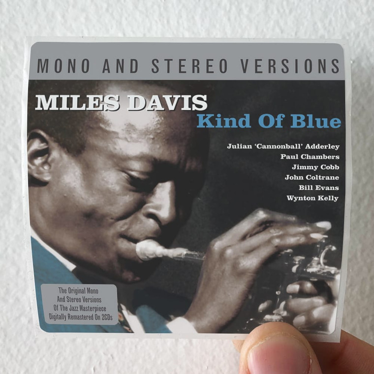 Miles Davis Kind Of Blue 1 Album Cover Sticker