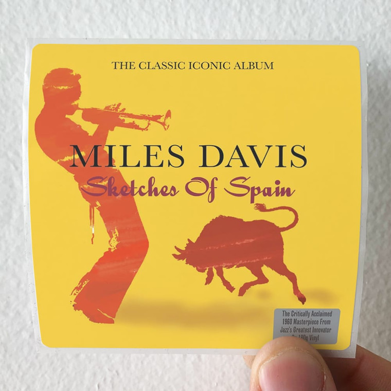 Miles Davis Sketches Of Spain 4 Album Cover Sticker