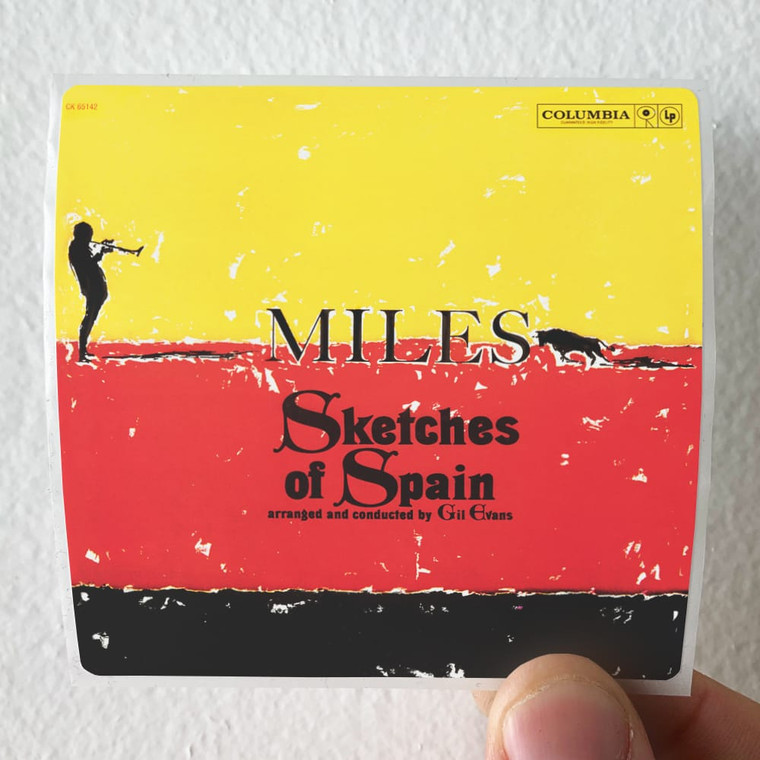 Miles Davis Sketches Of Spain Album Cover Sticker