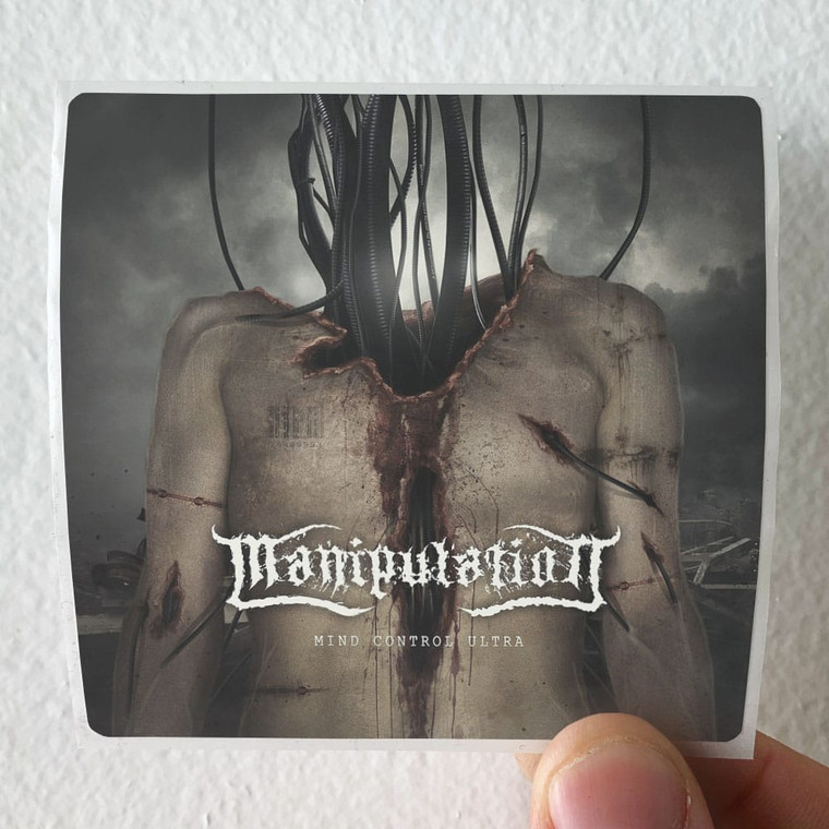 Manipulation Mind Control Ultra Album Cover Sticker