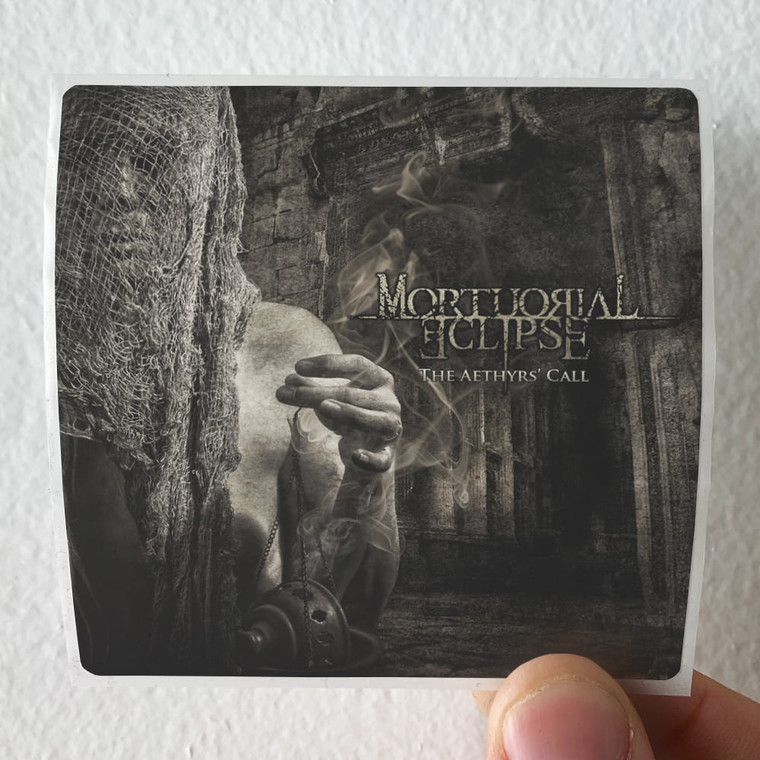 Mortuorial Eclipse The Aethyrs Call Album Cover Sticker