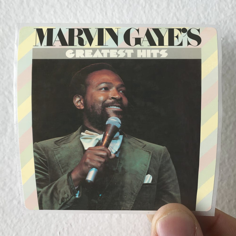 Marvin Gaye Marvin Gayes Greatest Hits Album Cover Sticker