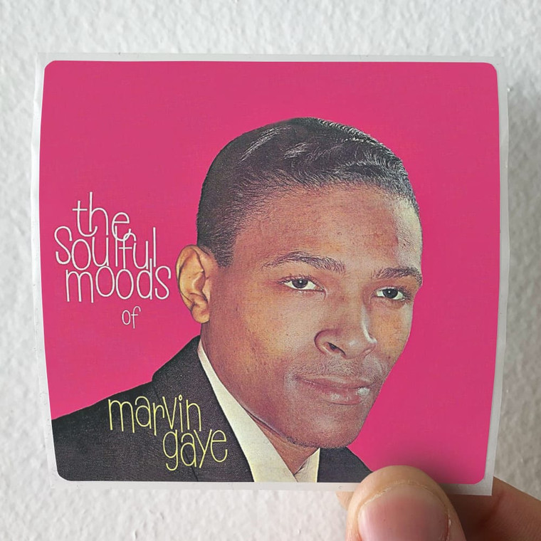 Marvin Gaye The Soulful Moods Of Marvin Gaye Album Cover Sticker