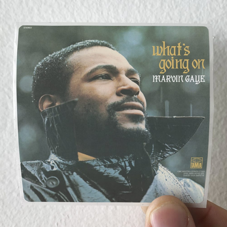 Marvin Gaye Whats Going On 1 Album Cover Sticker