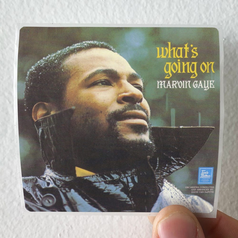 Marvin Gaye Whats Going On 2 Album Cover Sticker