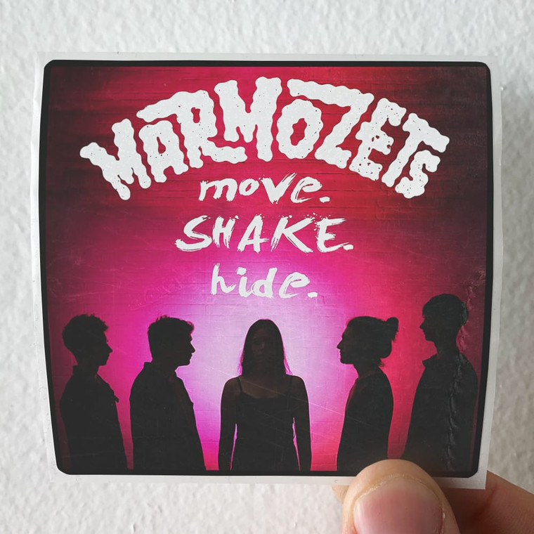 Marmozets Move Shake Hide Album Cover Sticker