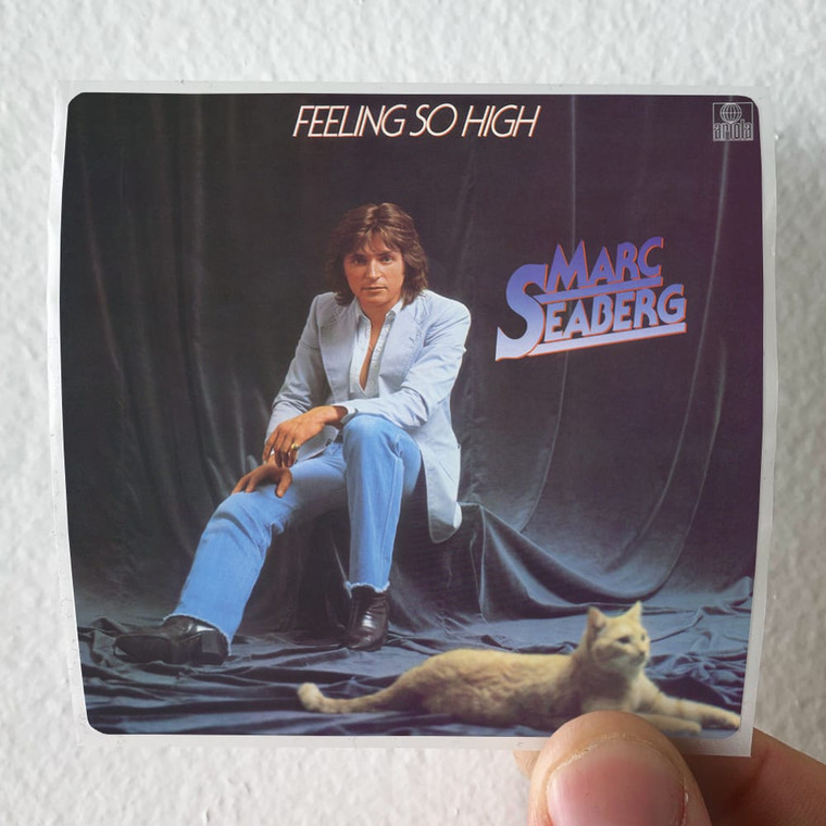 Marc Seaberg Feeling So High Album Cover Sticker