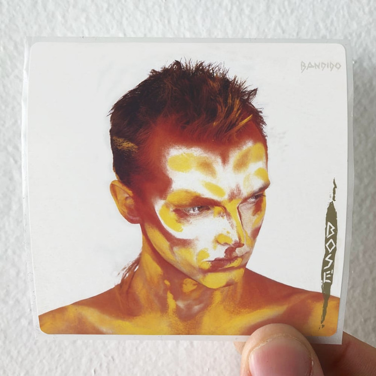 Miguel Bose Bandido Album Cover Sticker