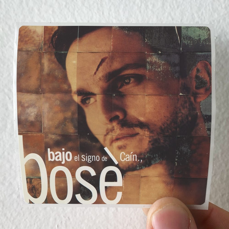 Miguel Bose Bajo El Signo De Can Album Cover Sticker