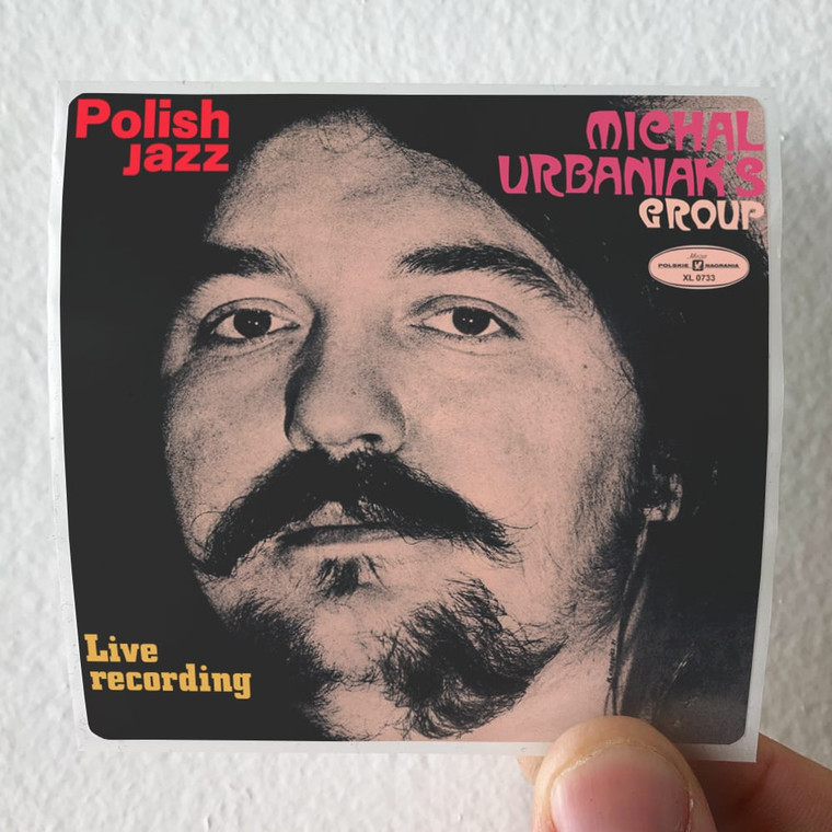 Michal Urbaniak Group Live Recording Album Cover Sticker