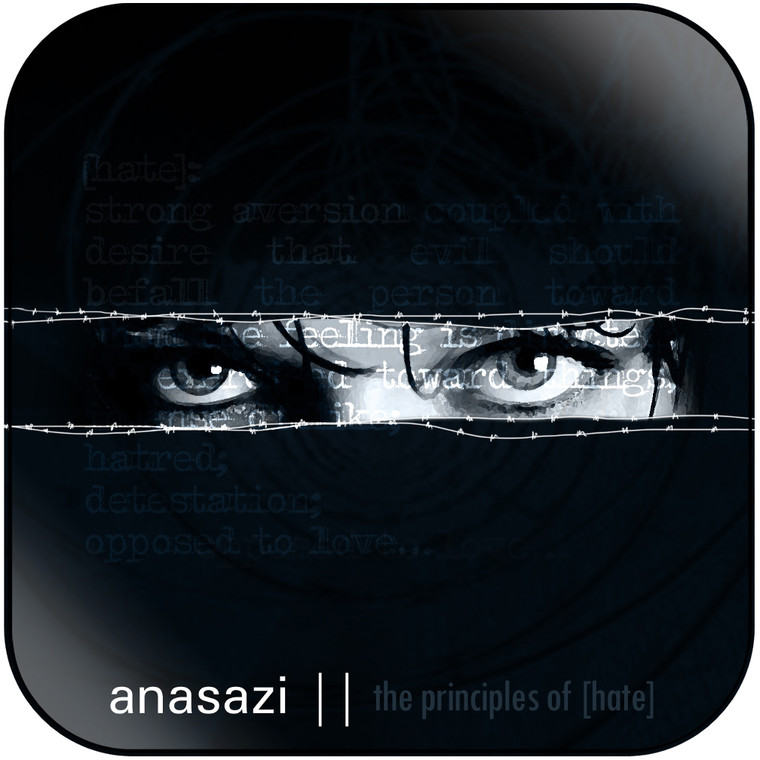 Anasazi The Principles Of Hate Album Cover Sticker Album Cover Sticker