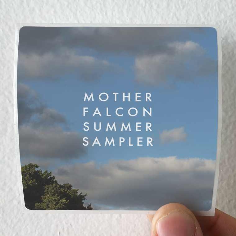 Mother Falcon Mother Falcon Summer Sampler Album Cover Sticker