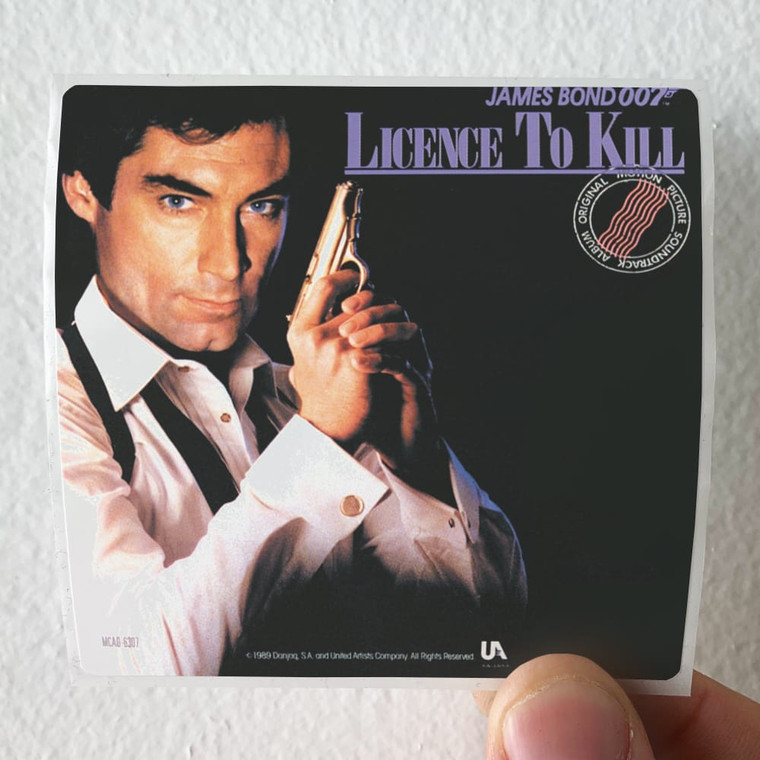 Michael Kamen Licence To Kill Album Cover Sticker