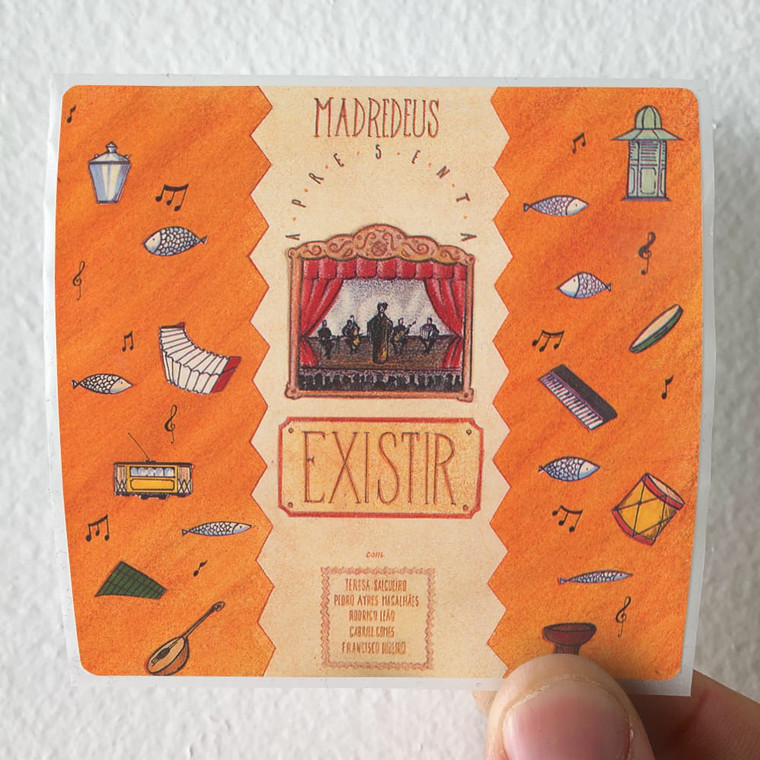 Madredeus Existir Album Cover Sticker