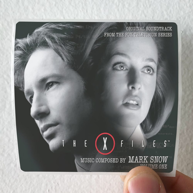 Mark Snow The X Files Volume One 1 Album Cover Sticker Mark Snow The X Files Volume One 1 Album Cover Sticker