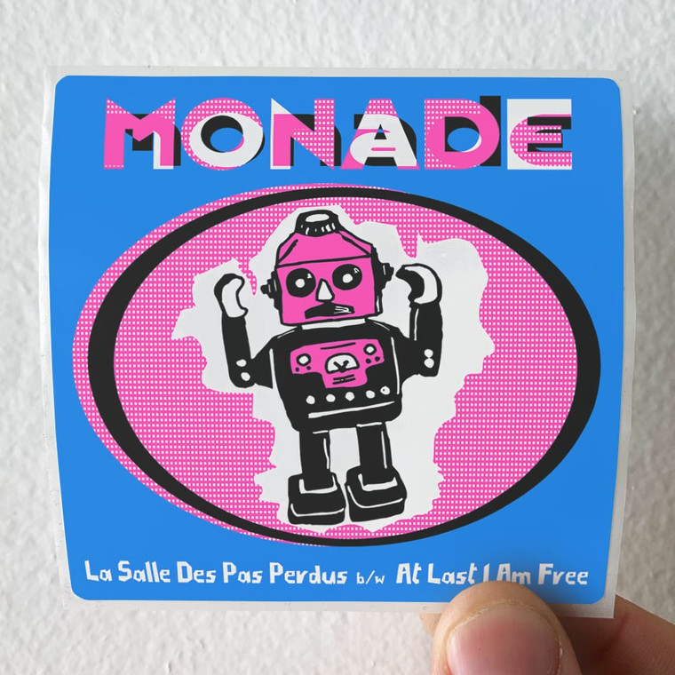 Monade La Salles Des Pas Perdus At Last I Am Free Album Cover Sticker