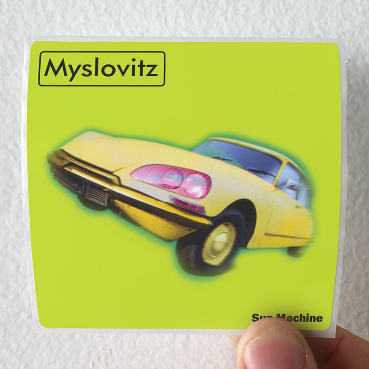 Myslovitz Sun Machine Album Cover Sticker