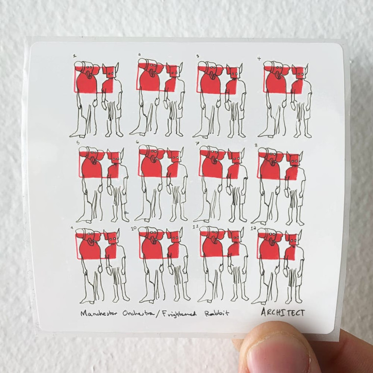 Manchester Orchestra Make It To Me Architect Album Cover Sticker