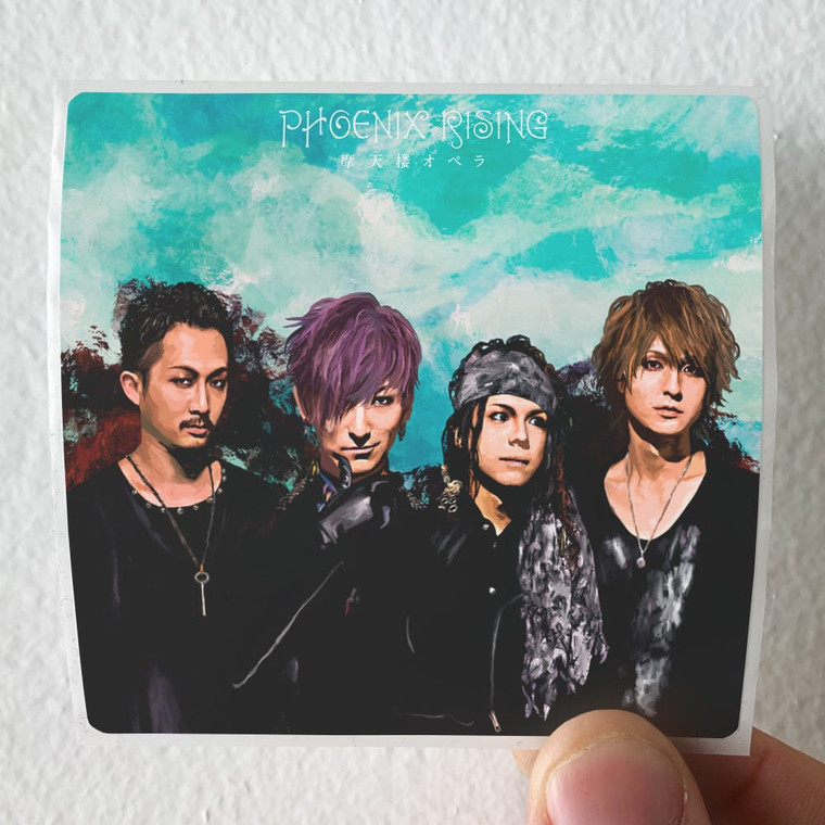 Matenrou Opera Phoenix Rising Album Cover Sticker