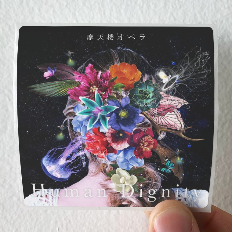 Matenrou Opera Human Dignity Album Cover Sticker