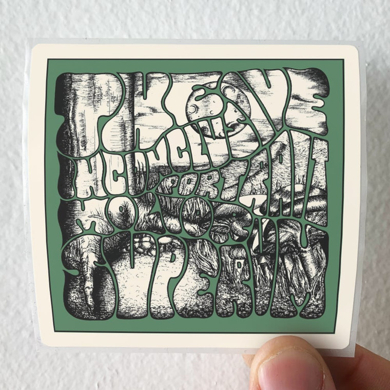 Molior Superum The Inconclusive Portrait Album Cover Sticker