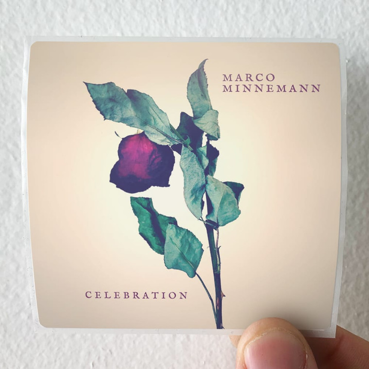 Marco Minnemann Celebration Album Cover Sticker