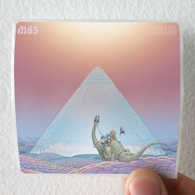 M83 Dsvii Album Cover Sticker