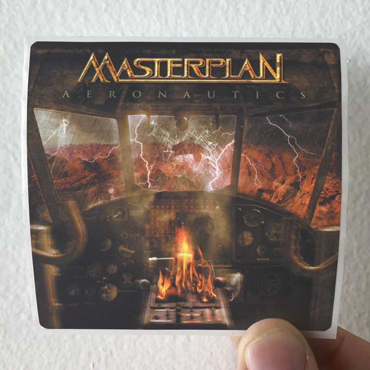 Masterplan Aeronautics Album Cover Sticker