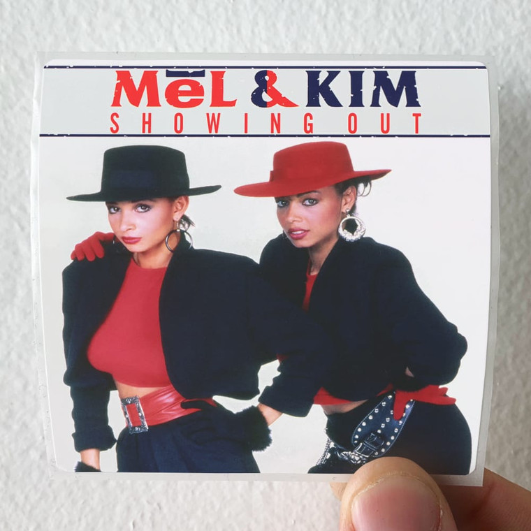 Mel and Kim Showing Out Album Cover Sticker