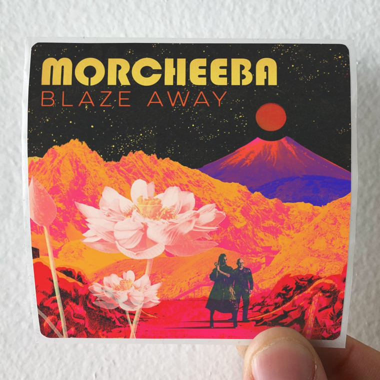 Morcheeba Blaze Away 1 Album Cover Sticker