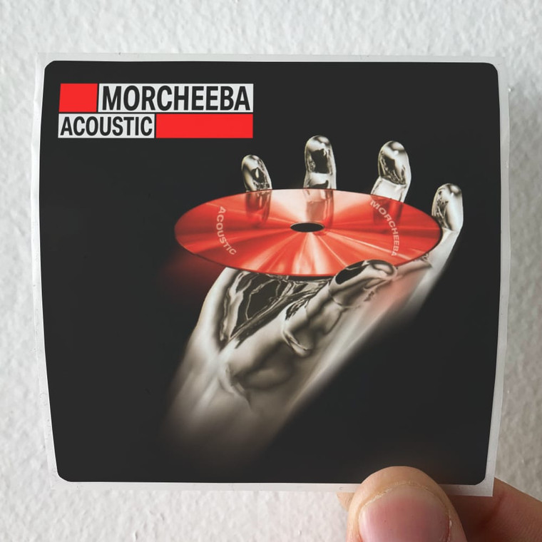 Morcheeba Acoustic Album Cover Sticker