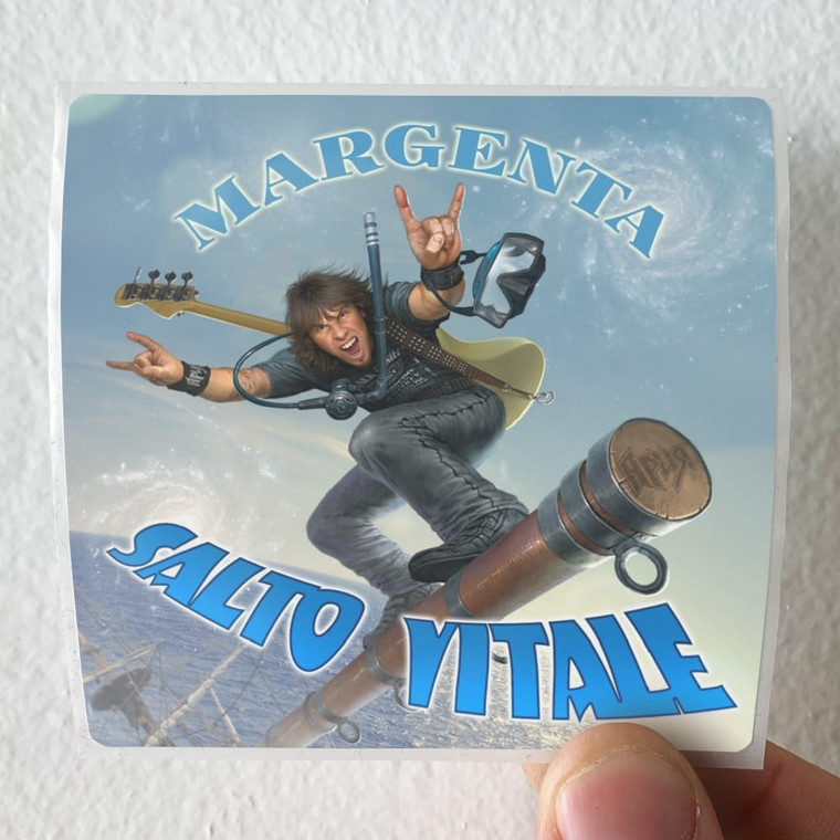 Margenta Salto Vitale Album Cover Sticker