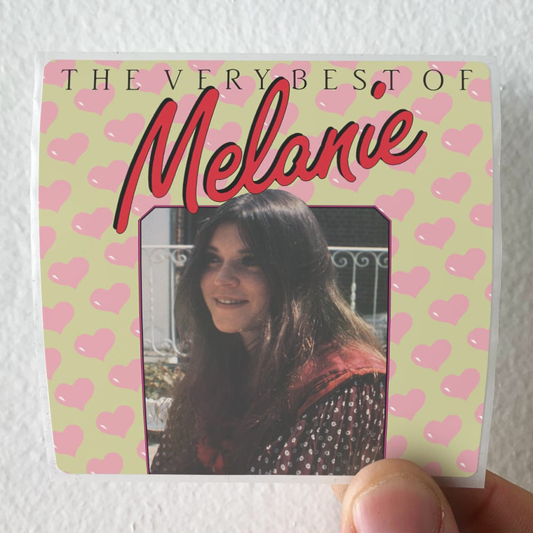 Melanie The Very Best Of Album Cover Sticker