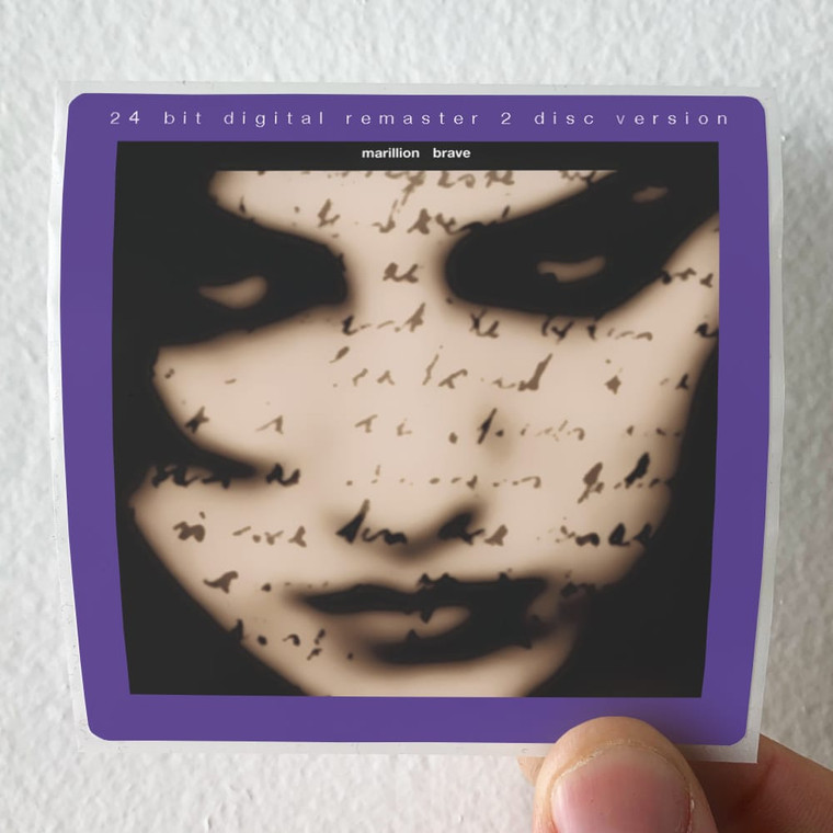 Marillion Brave 3 Album Cover Sticker
