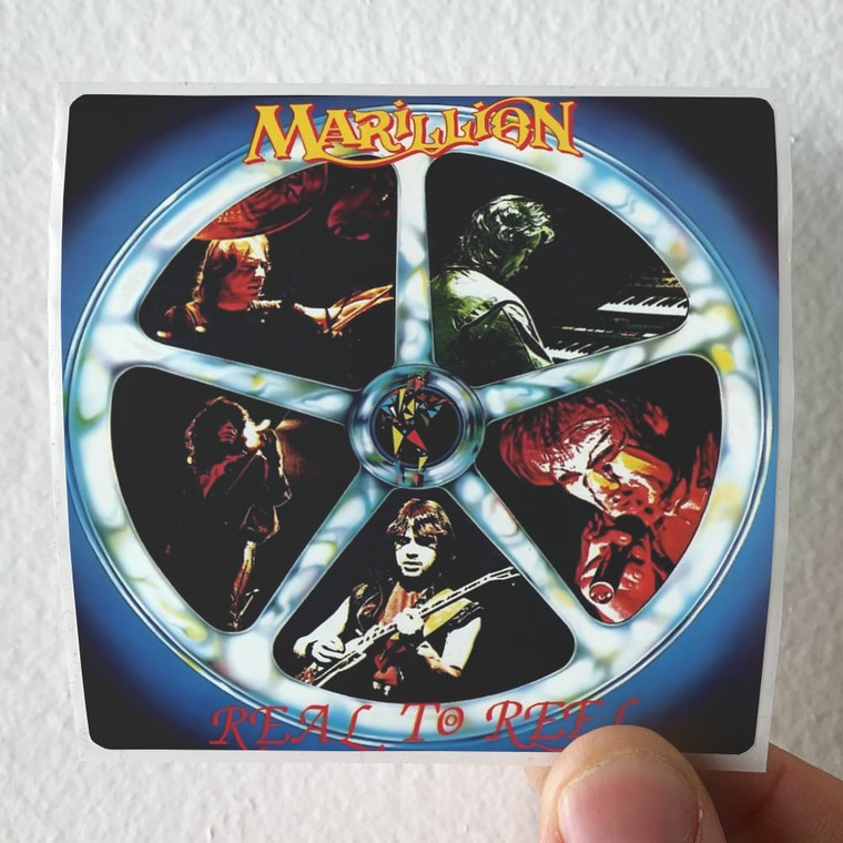 Marillion Real To Reel Album Cover Sticker