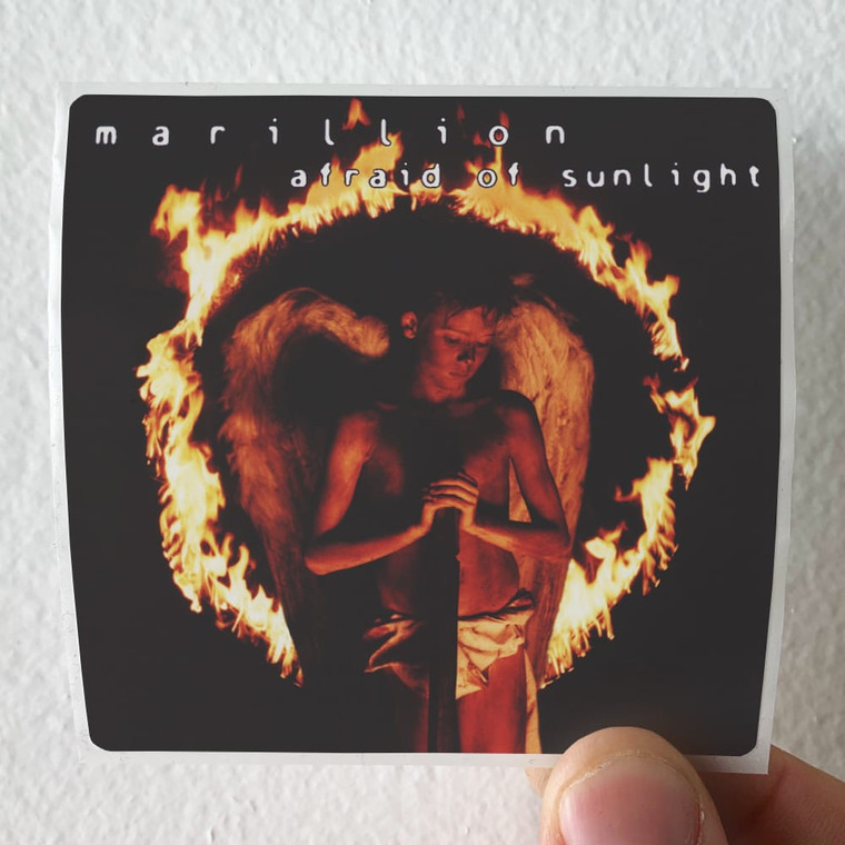 Marillion Afraid Of Sunlight Album Cover Sticker