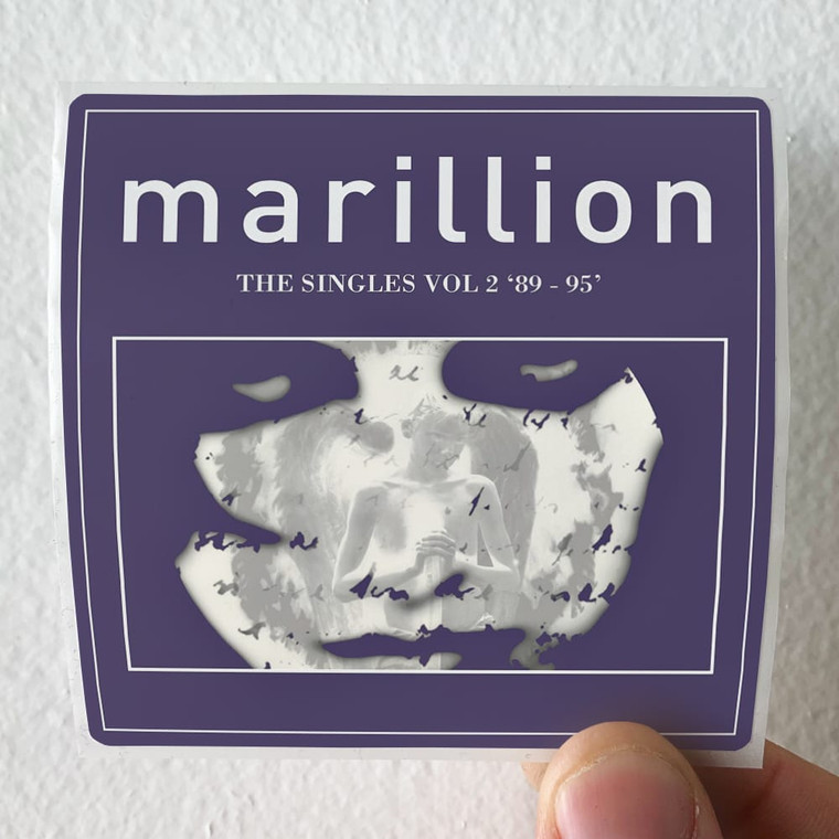 Marillion Singles Box Volume 2 8995 Album Cover Sticker