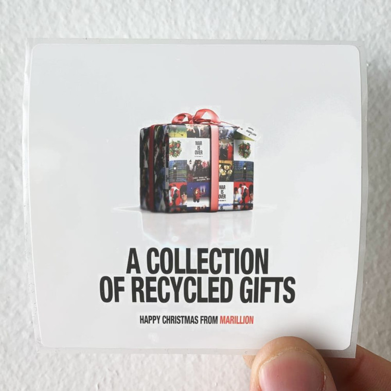 Marillion A Collection Of Recycled Gifts Album Cover Sticker