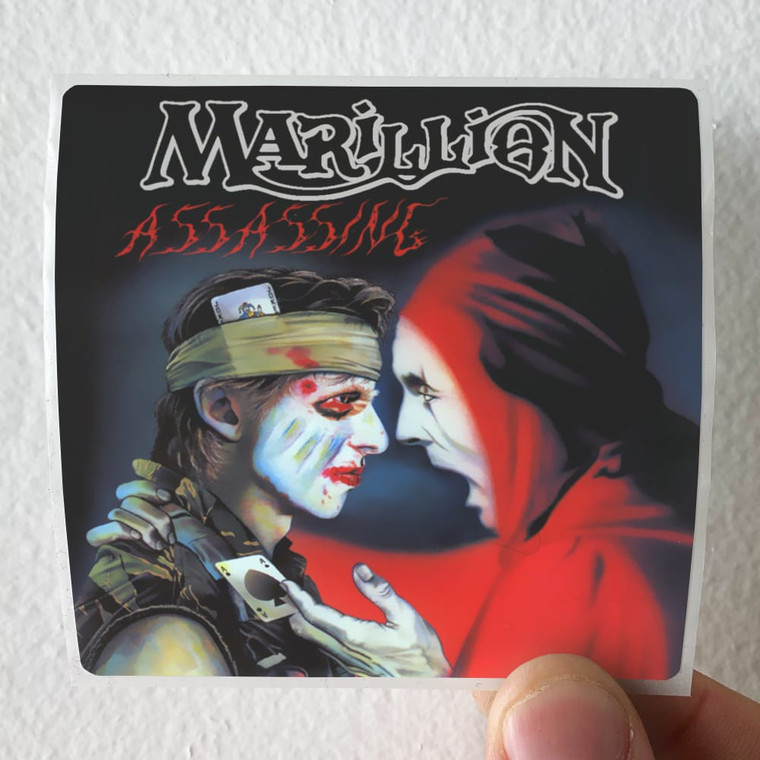 Marillion Assassing Album Cover Sticker