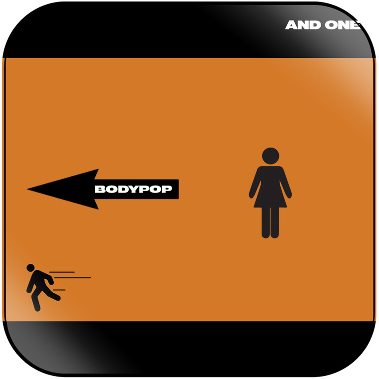 And One Bodypop Album Cover Sticker Album Cover Sticker