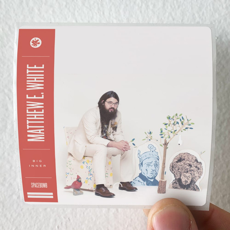 Matthew E White Big Inner Album Cover Sticker