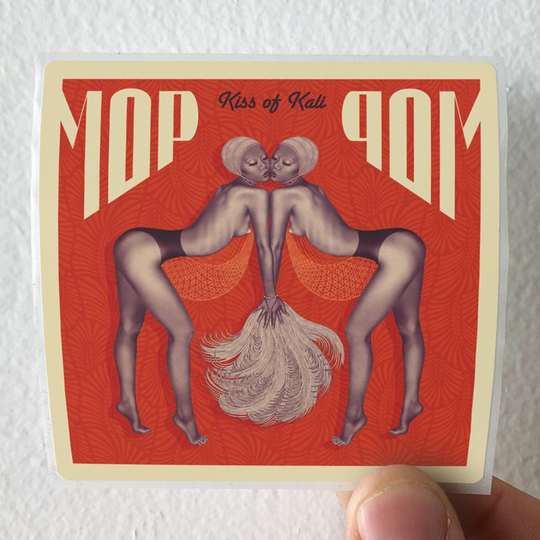 Mop Mop Kiss Of Kali Album Cover Sticker