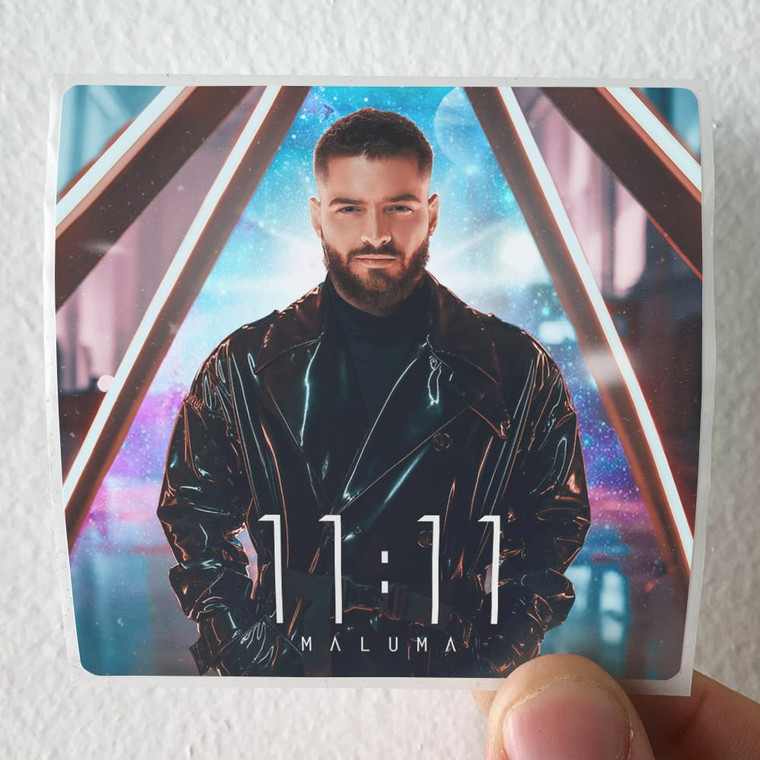Maluma 1111 Album Cover Sticker