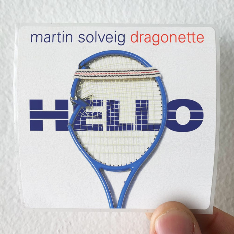 Martin Solveig Hello Album Cover Sticker