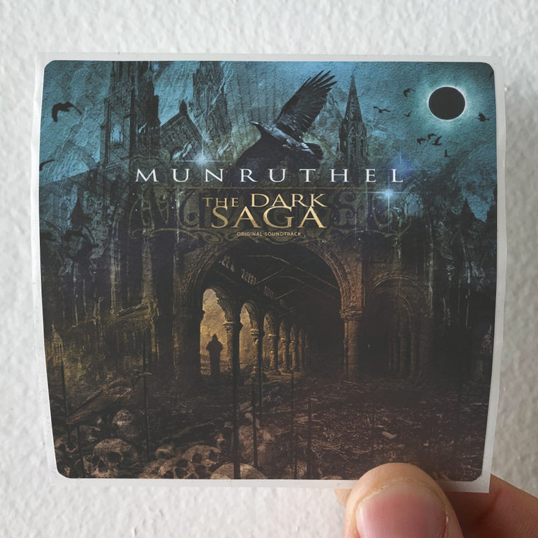 Munruthel The Dark Saga Album Cover Sticker