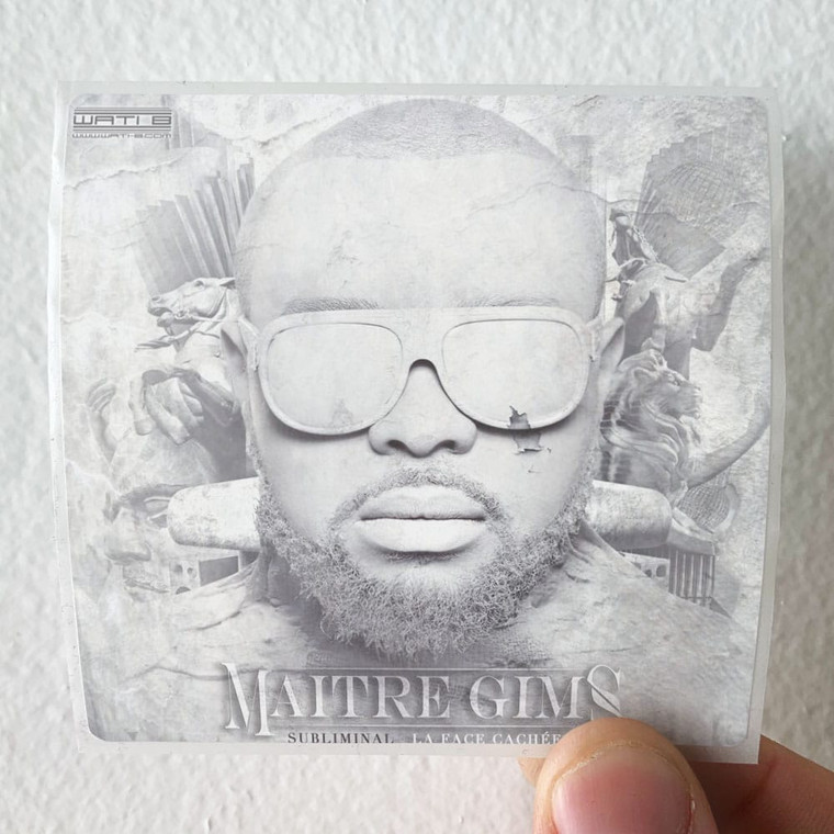 Maitre Gims Subliminal 2 Album Cover Sticker