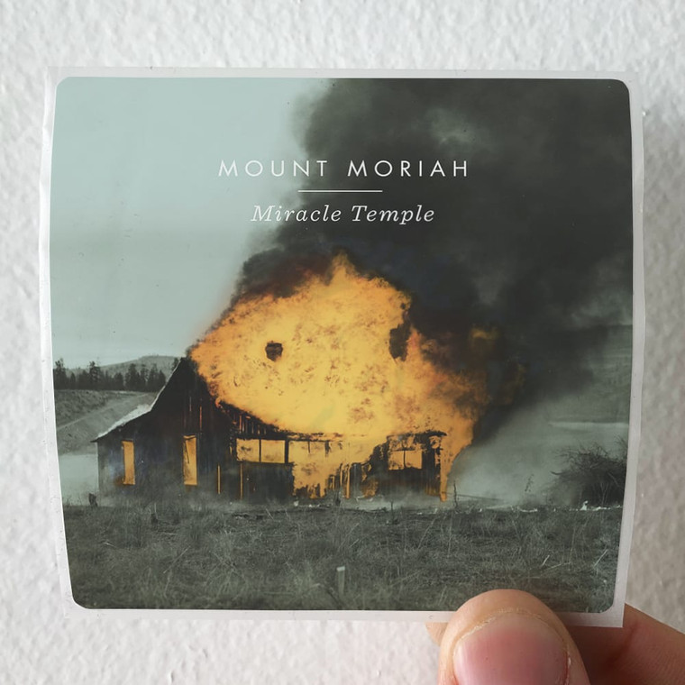 Mount Moriah Miracle Temple Album Cover Sticker