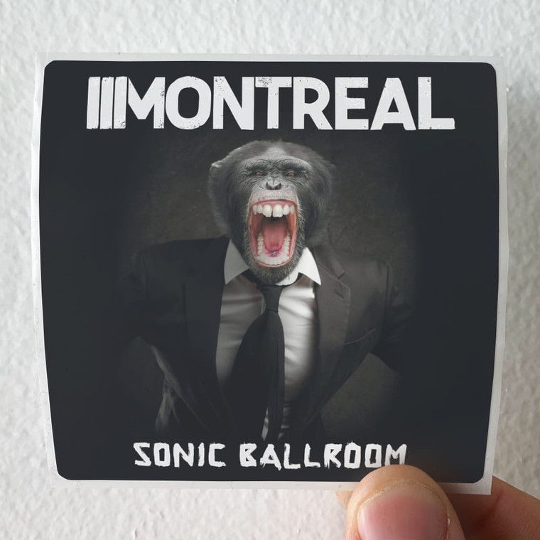 Montreal Sonic Ballroom Album Cover Sticker